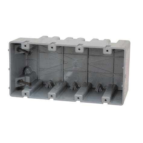 4 gang deep electrical box|4 gang adjustable electrical box.